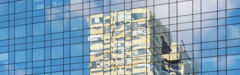 Building depicting banking regulatory affairs
