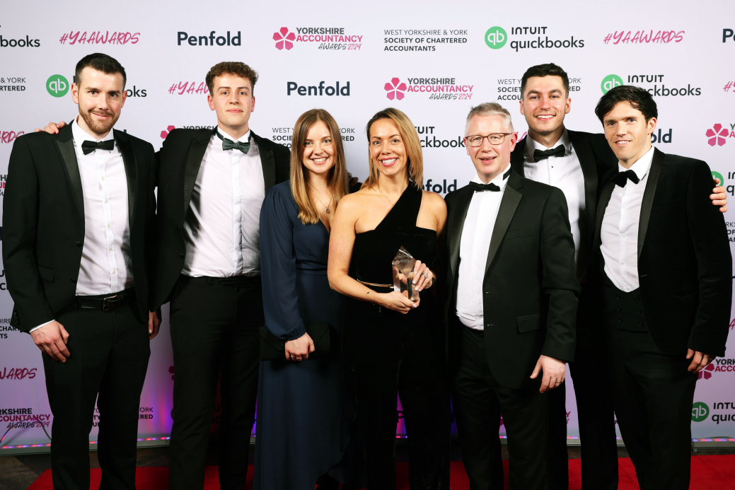 Yorkshire accountancy award - group image Updated
