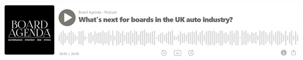 Board Agenda- What's next for board in the UK banner