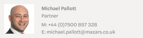 Monthly insolvency statistics - Michael Pallott